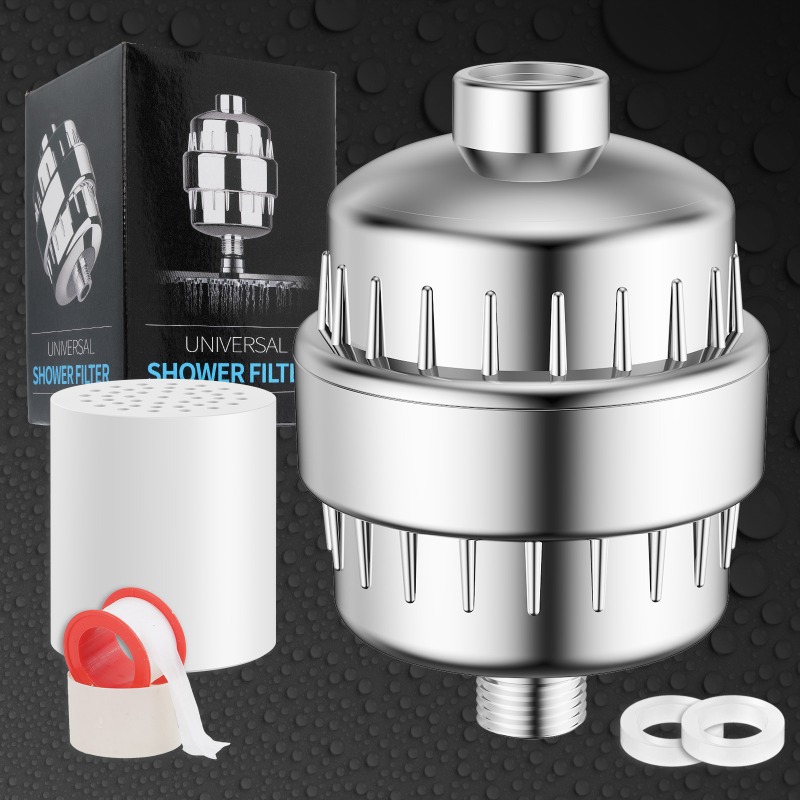 Home Bathroom Water Filter - فلتر دش منزلي، منقي مياه للحمام،