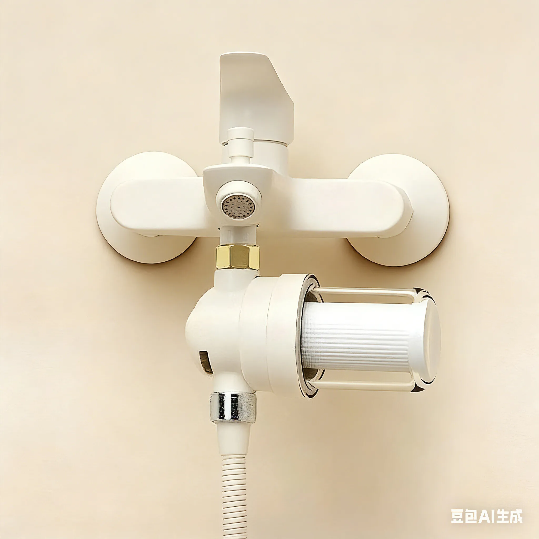 Home Bathroom Water Filter - رأس دش مسبق التجهيز، مجموعة دش