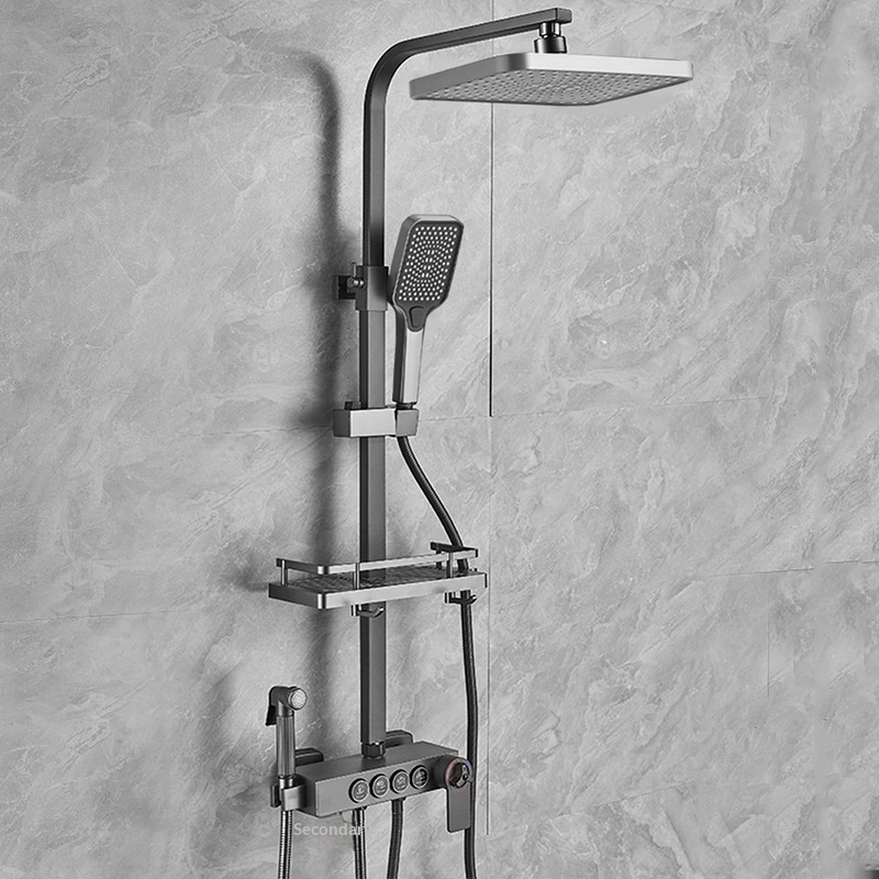 Home Bath - طقم دش من الفولاذ المقاوم للصدأ