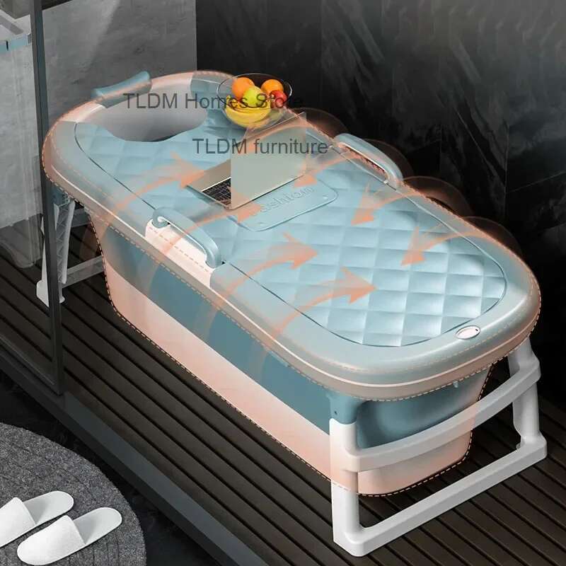 Home Bathroom Tub - أحواض استحمام محمولة قابلة للطي للبالغين