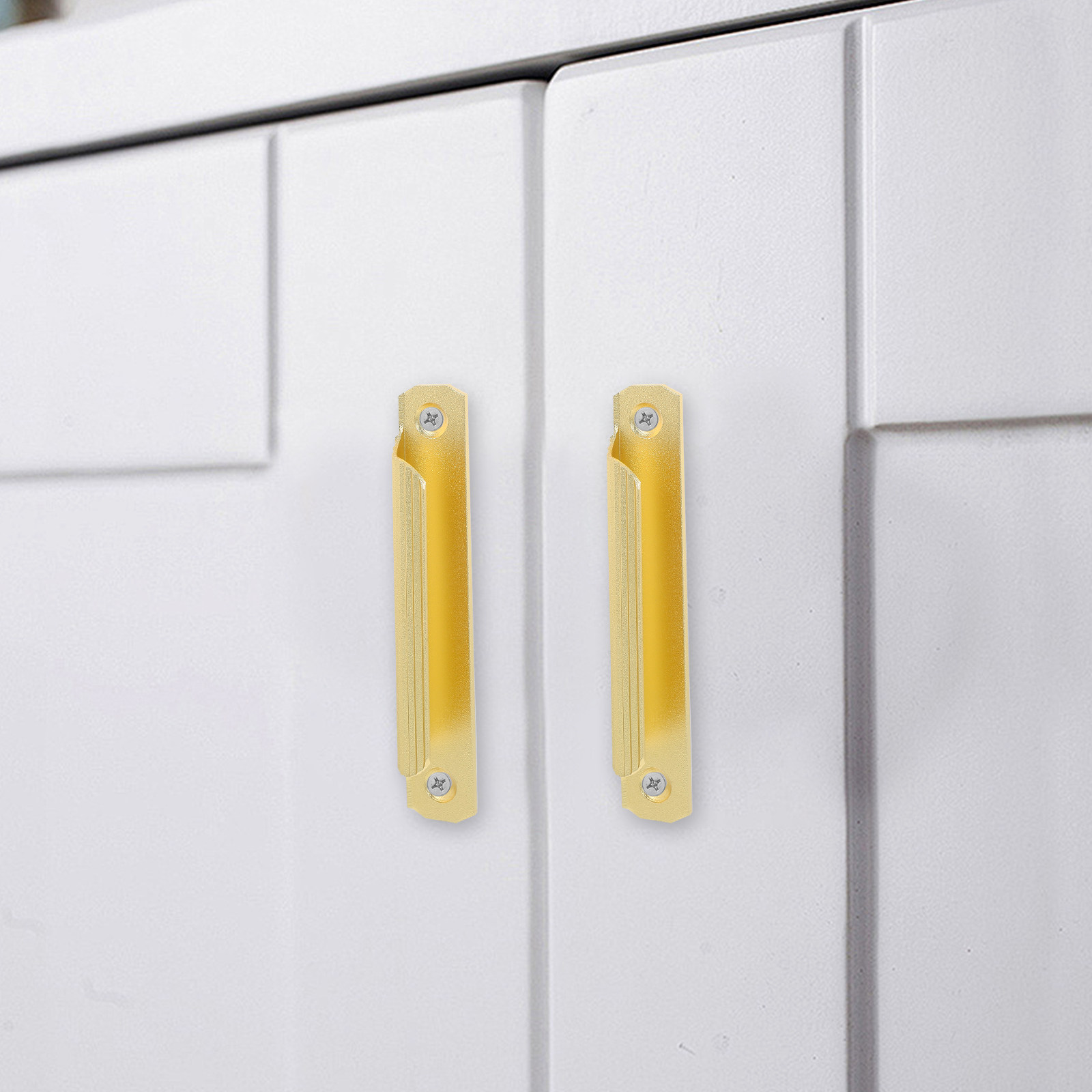 Home Hardware Bathroom Cabinets - مقبضان معاصران من سبائك الألومنيوم لخزائن