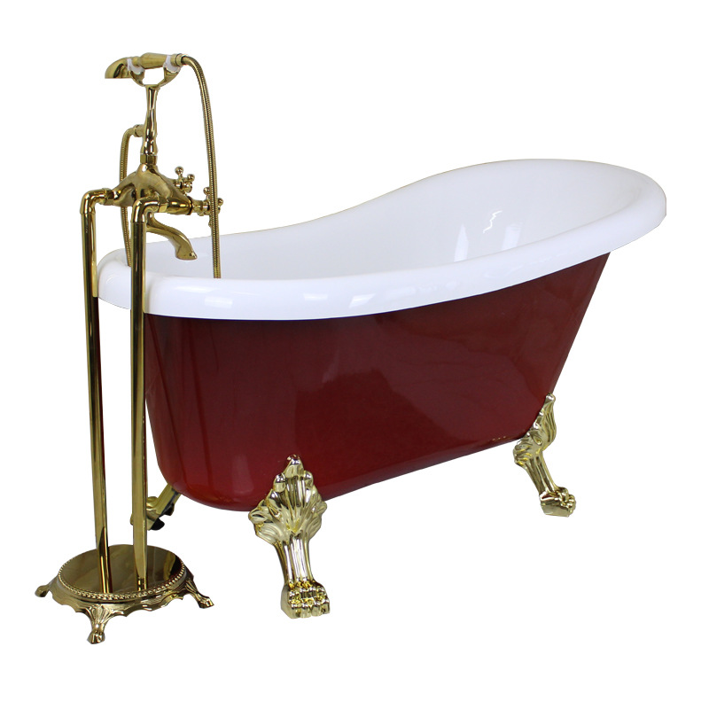 Home Bathroom Tub - حوض استحمام قائم بذاته، أكريليك ملون