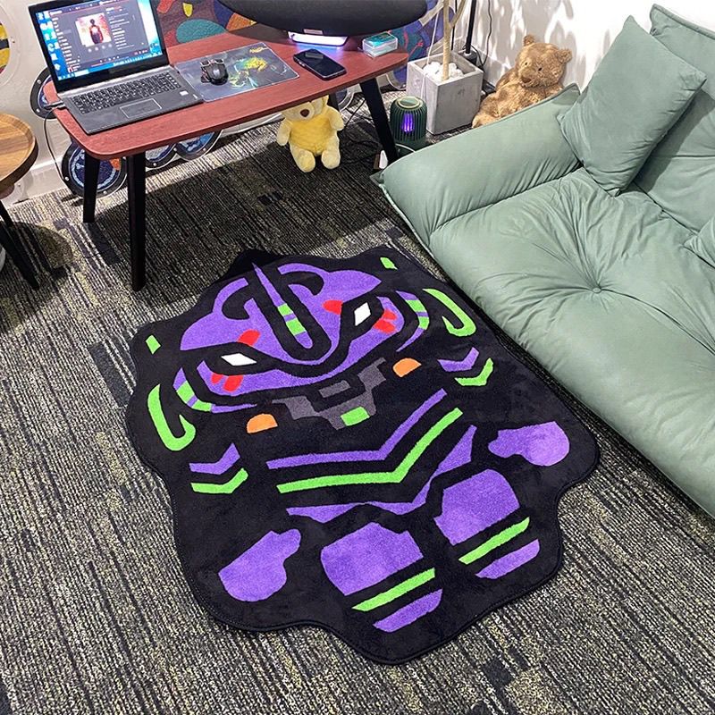 Home Bathroom Floor Mats - سجادة مصممة من نيون جينيسيس إيفانجيليون،