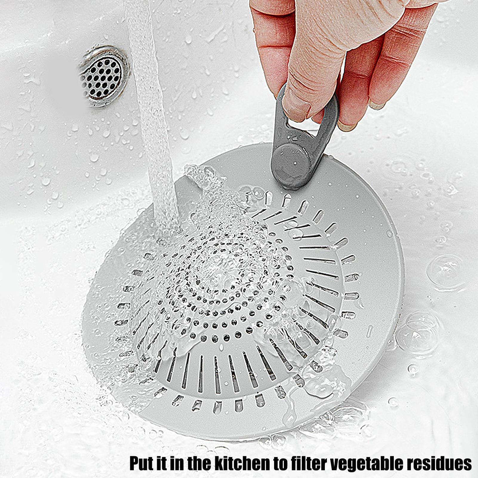 Home Bathroom Floor Mats - غطاء تصريف أرضي من السيليكون، حاجز