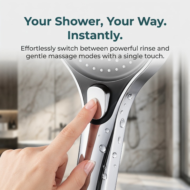 مجموعة دش يدوية عالية الضغط مت - مراجعة Home Bath وسعره