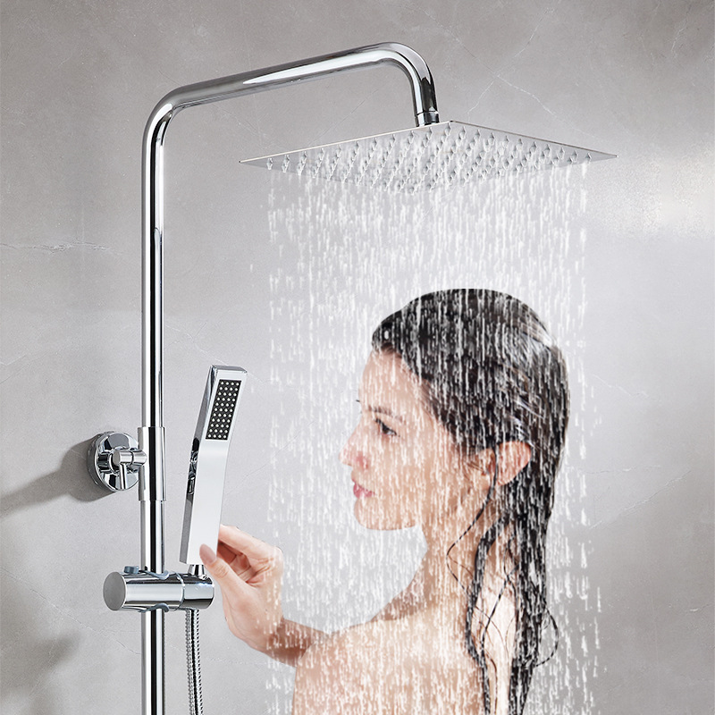 مجموعة دش حرارية من الفولاذ ال - مراجعة Home One Bathroom وسعره