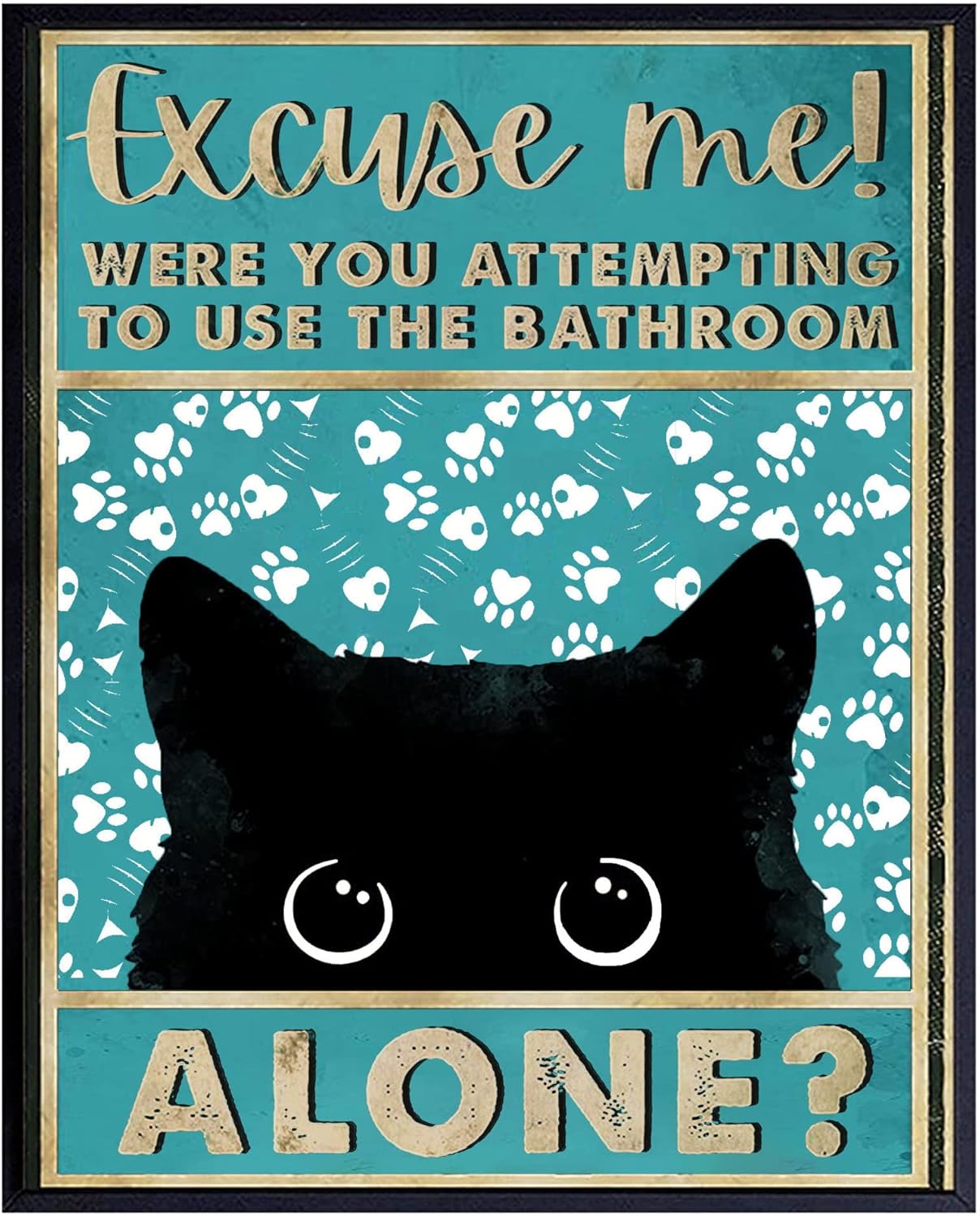 لافتات معدنية من الصفيح بتصميم - مراجعة Home Alone Bathroom وسعره