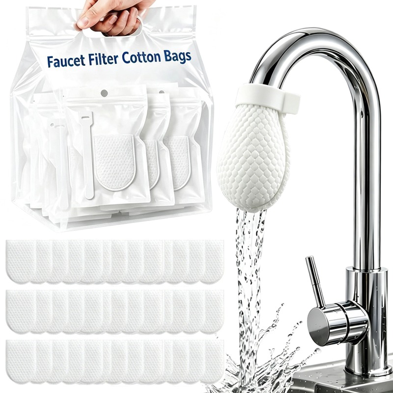 أكياس قطنية لفلتر الصنبور 300/ - مراجعة Home Bathroom Water Filter وسعره