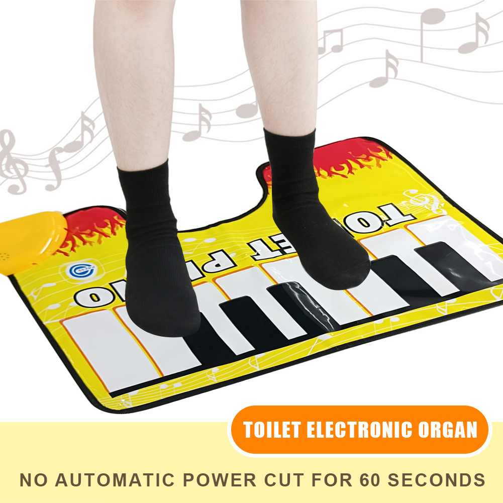 سجادة مرحاض موسيقية مبتكرة على - مراجعة Home Bathroom Floor Mats وسعره