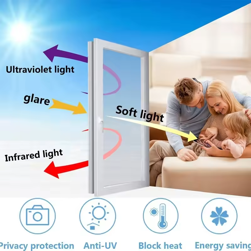 فيلم نوافذ عازل للحرارة أحادي  - مراجعة Home One Bathroom وسعره
