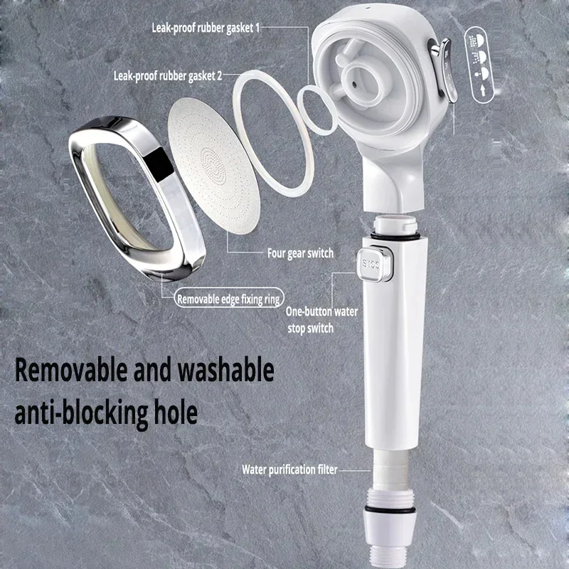 رأس دش شاومي عالي الضغط بثلاثة - مراجعة Tiny Home Bathroom Kit وسعره