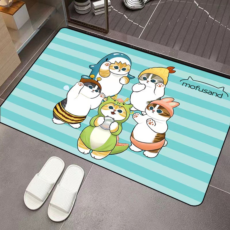 سجادة أرضية ماصة من طين الديات - مراجعة Home Bathroom Floor Mats وسعره