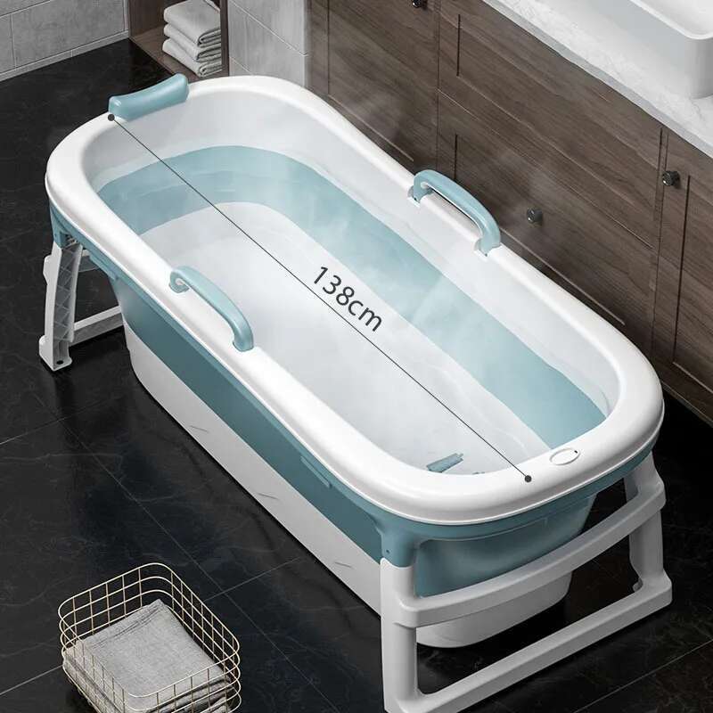 أحواض استحمام محمولة قابلة للط - مراجعة Home Bathroom Tub وسعره